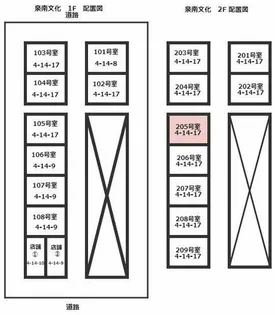 泉南文化【205号室】の外観