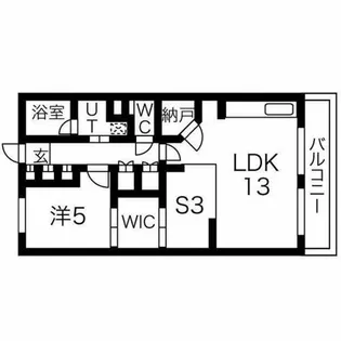 ローレルアイ上前津【14階】の間取り