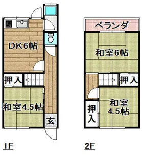 大阪府高槻市塚原3丁目【一戸建】の間取り