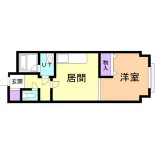 グリーンリバーⅢ【2階】の間取り