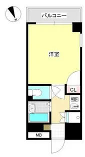 ダイナコート久留米レジックス604号【604号室】の間取り