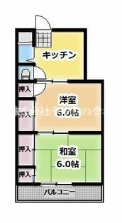 ハイツエルベ【3階】の間取り