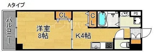 シーガルマンションⅡ【7階】の間取り