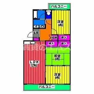セラヴィ90【405号室】の間取り
