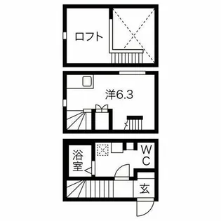 la casa felice【1階】の間取り