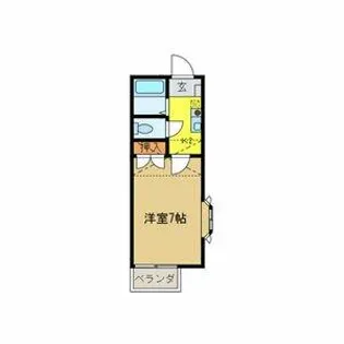 ヴィラ・ヴィクトリア【1-3号室】の間取り