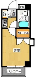 朝日プラザ久留米ステーションスクエア【206号室】の間取り