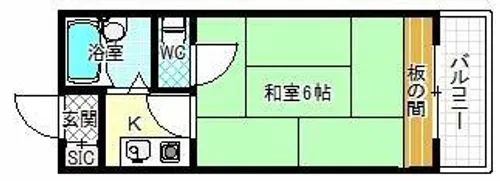 コンフォール林【2階】の間取り
