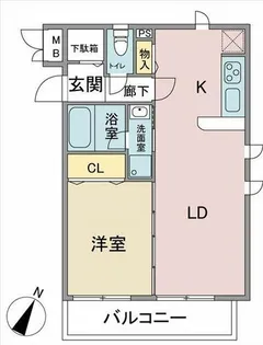 INVILLAGE【3階】の間取り