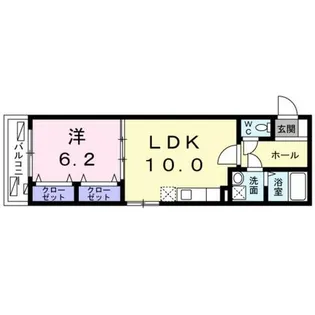 シャルマン【3階】の間取り