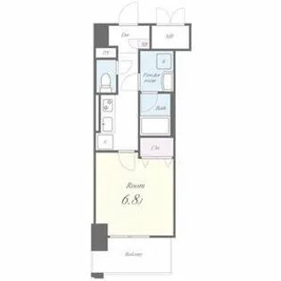 ルディアマン【11階】の間取り