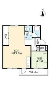 UR金剛【0370402号室】の間取り
