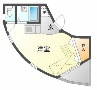 ル・リシャール I【303号室】の間取り