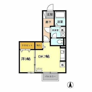S・Tステラ Ⅰ【2階】の間取り