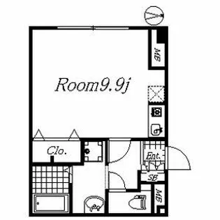 サンプラスIII【101号室】の間取り