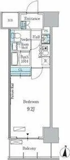 パークアクシス名古屋山王一丁目【6階】の間取り