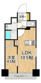 GRAND LAKE COURT浜大津駅前【7階】の間取り