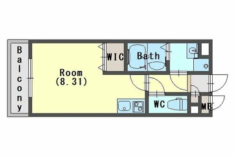 エステイトE垂水1【1階】の間取り
