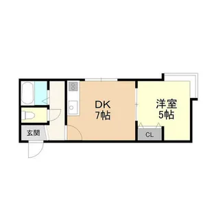 コンチェルト【203号室】の間取り
