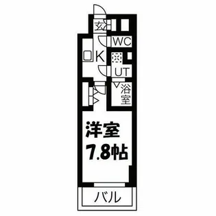 エスリード金山リュクス【11階】の間取り