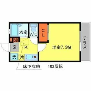 I・ESPACE【1階】の間取り