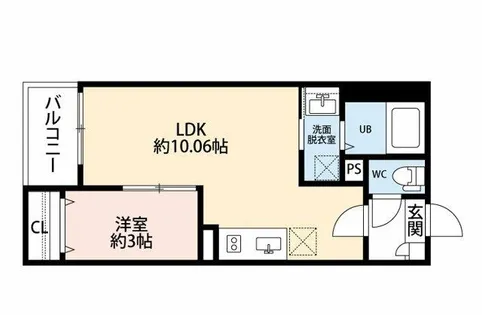 Jack onishiⅠ【3階】の間取り