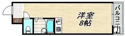 エクセル妙法寺【3階】の間取り