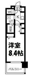 パルティール大曽根【6階】の間取り