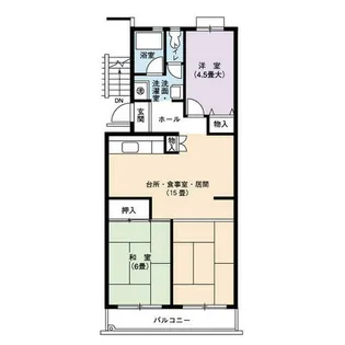 UR鳴海【3020404号室】の間取り