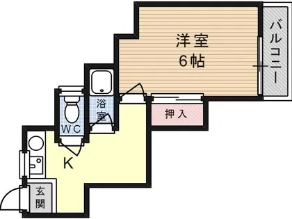 コーポディオ【2階】の間取り