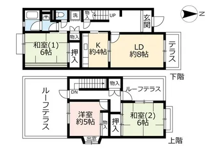 3LDKの間取り画像