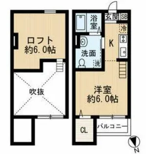 Marvel垂水山手【2階】の間取り