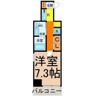 ライブコート千種【15階】の間取り