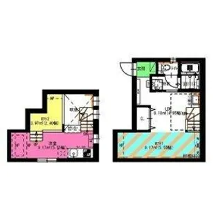 G-CUBE OZONE(ジーキューブ オオゾネ)【1階】の間取り