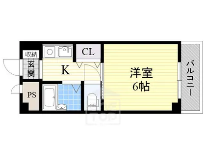 シロハイヌ【3階】の間取り