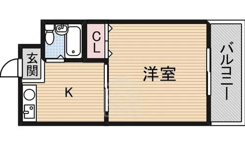 末広マンション【2階】の間取り
