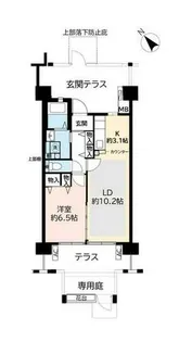UR浜甲子園なぎさ街【0270103号室】の間取り