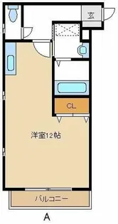 ロイヤル塩釜【1階】の間取り