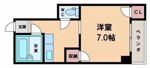 メゾン住吉弐番館【8階】の間取り