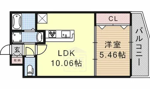 メゾン・ルミエール【3階】の間取り