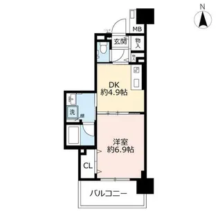 愛知県名古屋市西区又穂町2丁目【マンション】の間取り