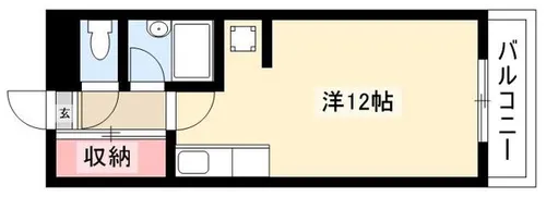 アクセス高辻【5階】の間取り