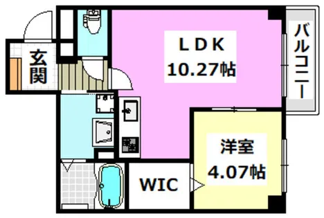 Solitaire Soujiji【2階】の間取り
