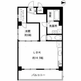 鶴舞北ビル【4階】の間取り