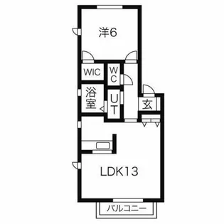 メゾン下方【2階】の間取り