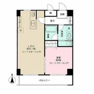 T’sROOM【2階】の間取り