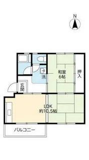 UR春木【0220501号室】の間取り