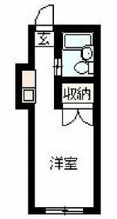センチュリーコート【206号室】の間取り