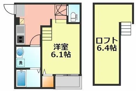 カンファーフォレスト【102号室】の間取り