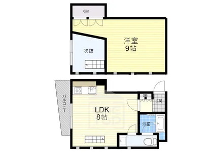 インペリアル21【3階】の間取り